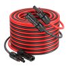 Extension Solar 5 metros 6mm con conectores mc4 ambos extremos