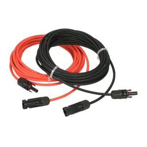 Cable Solar 5 metros con conectores mc4