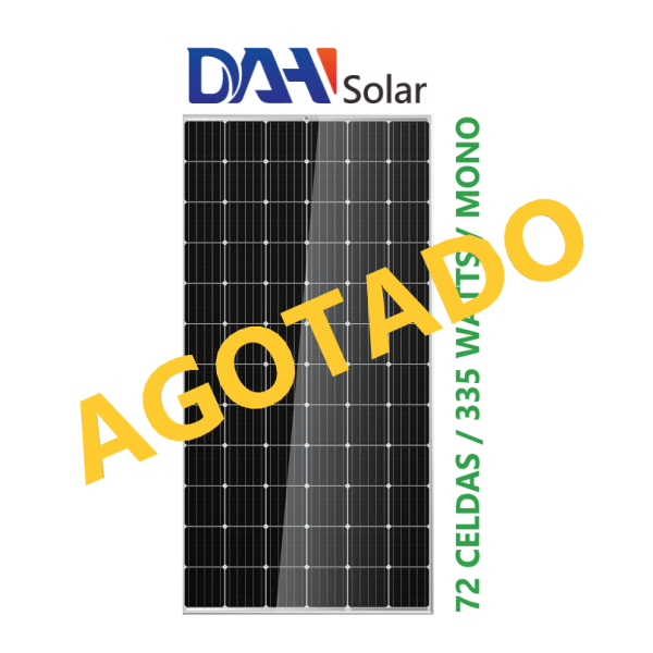 Panel Solar 335 Watts DAH Solar Monocristalino