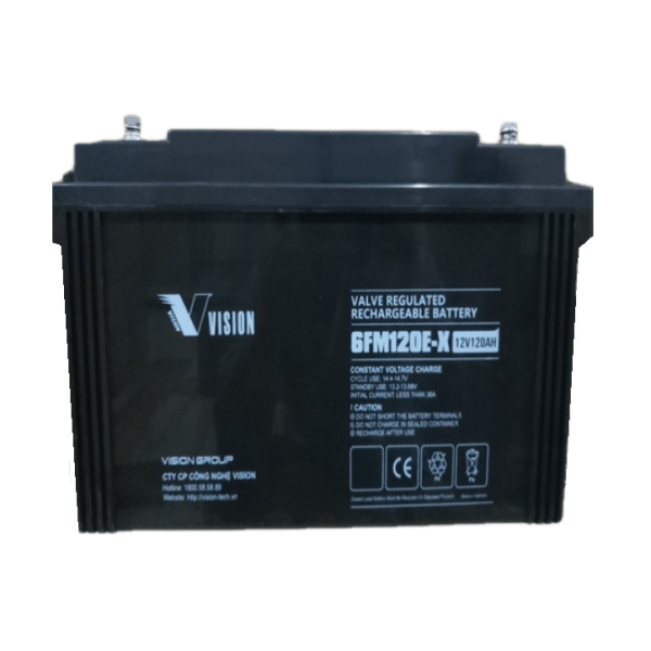 Bateria AGM 120Ah 12V Vision E-X - Imagen 2