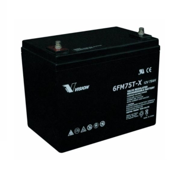 Bateria AGM 75Ah 12V Vision T-X - Imagen 2