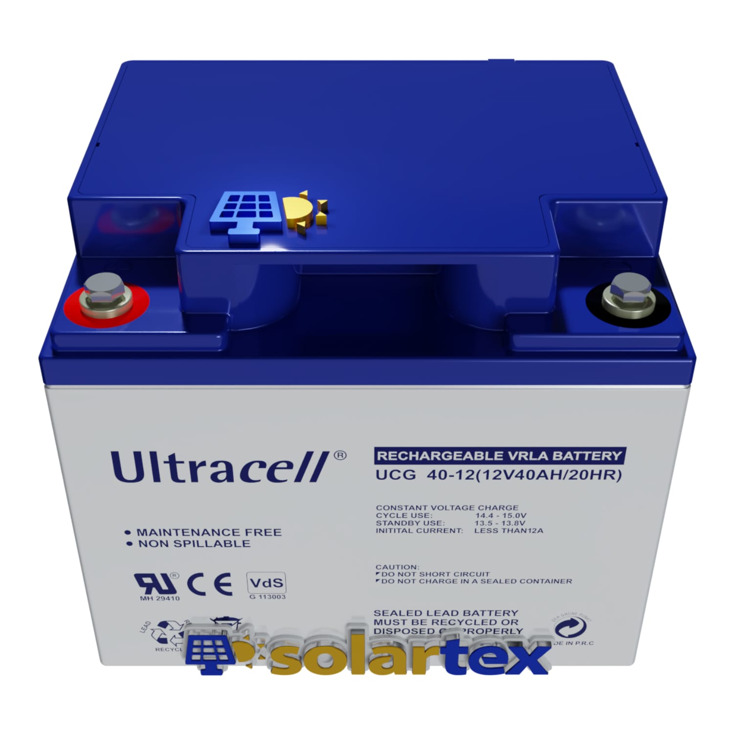 Batería de GEL 33Ah 12V Nimac - Solartex Chile