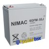 bateria solar en gel