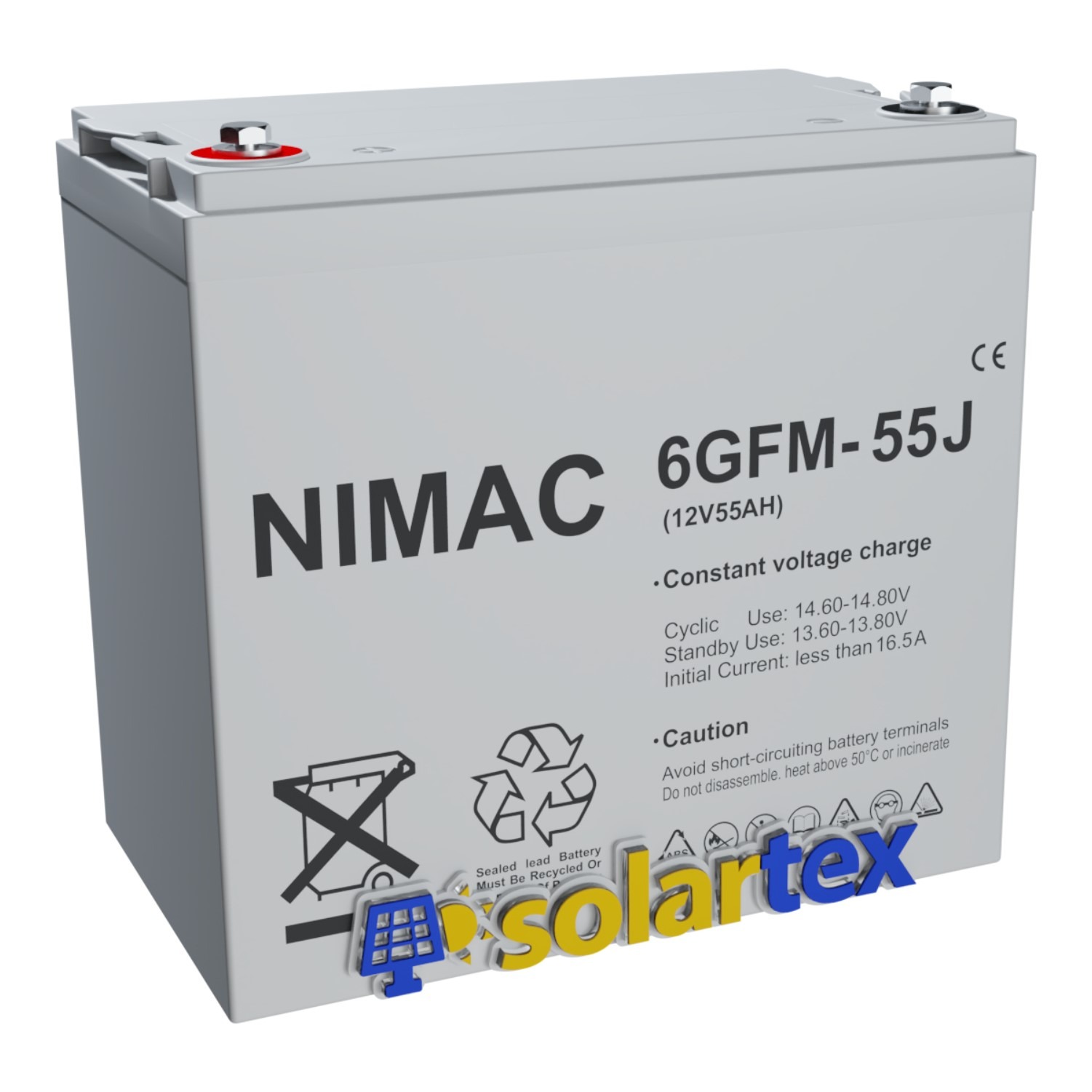 Batería de GEL 55Ah 12V Nimac