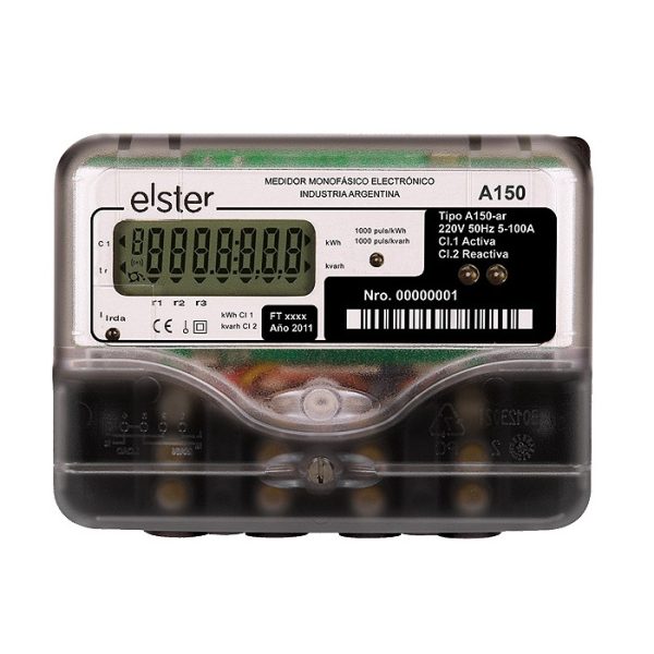 Medidor Bidireccional Monofasico Elster A150