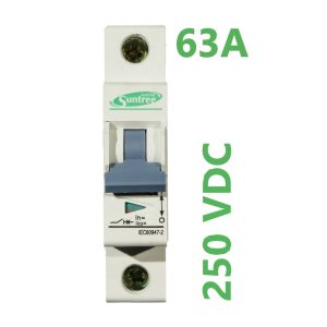 Breaker DC 250V 63A 1P Suntree