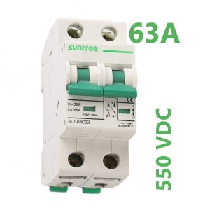 Breaker DC 550V 63A 2P Suntree