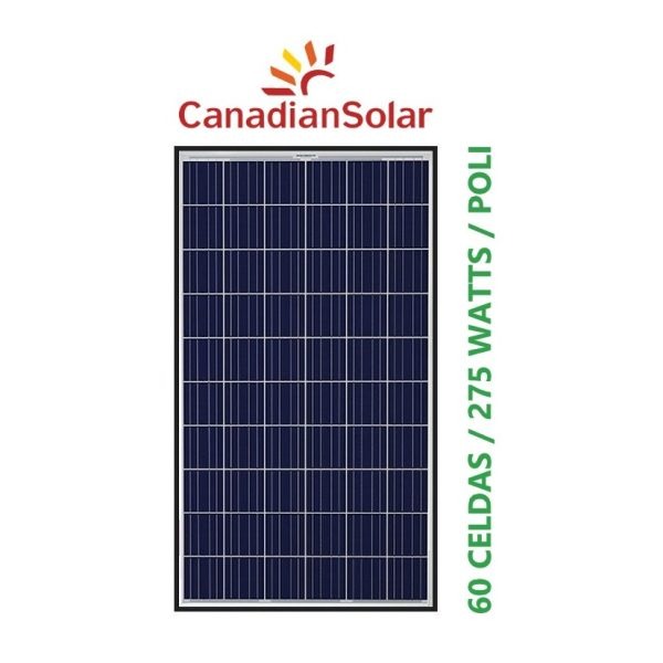 Panel Solar 275 Watts Canadian Solar Poli