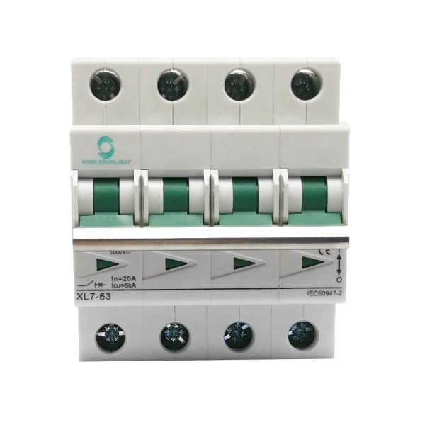 Breaker DC 4P 1000V 16A Worldsunlight