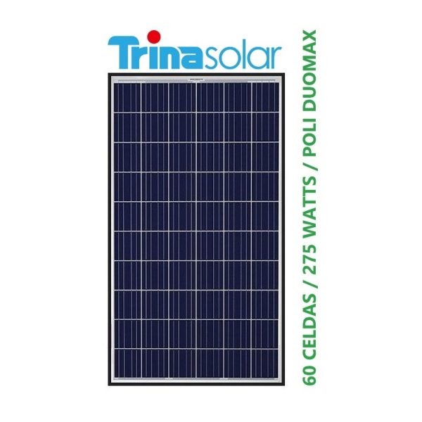 Panel Solar 275 Watts Trina Solar Poli DUOMAX