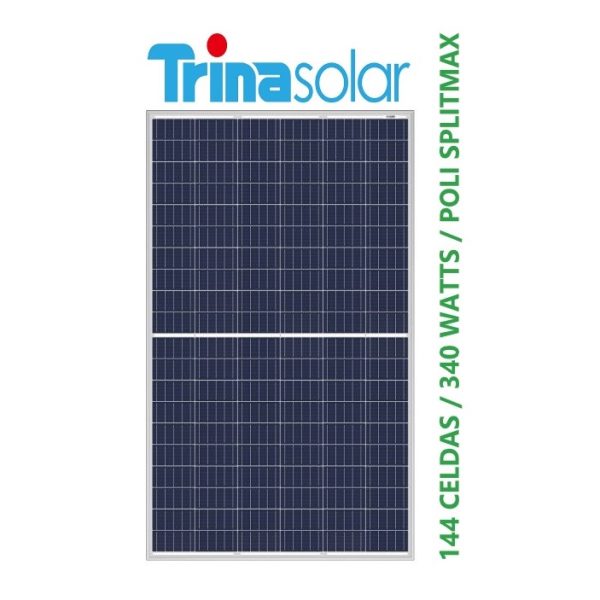 Panel Solar 340 Watts Trina Solar Poli SPLITMAX