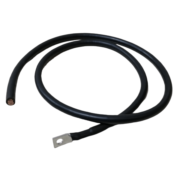 Cable AWG 1/0 1.5 metros con conector en 1 extremo
