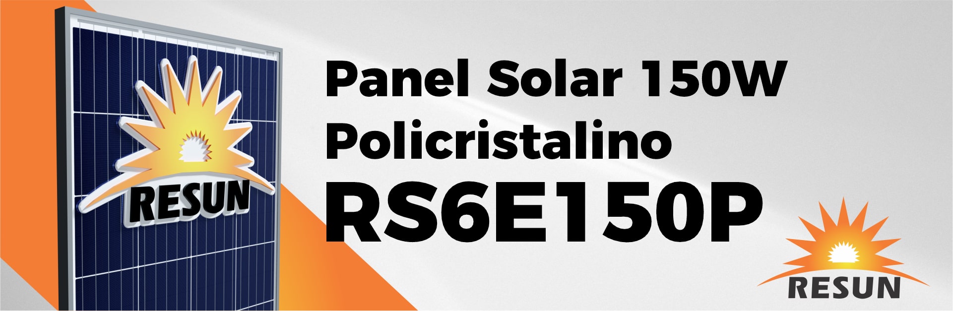 Panel Solar 150 Watts Policristalino Resun