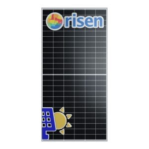 Panel Solar 410 Watts RISEN Mono Perc, Half Cells
