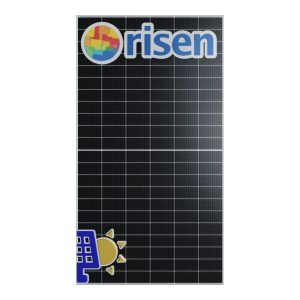 Panel Solar 660 Watts Risen Mono Perc, Half Cells