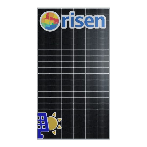 Panel Solar 660 Watts Risen Mono Perc, Half Cells