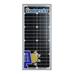 Panel Solar 20 Watts Monocristalino Restarsolar