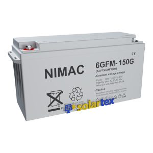 Batería de GEL 150Ah 12V Serie G Nimac