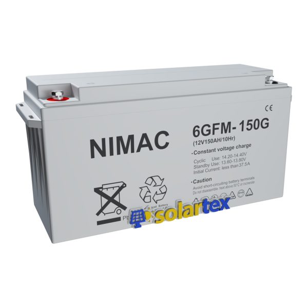 Batería de GEL 150Ah 12V Serie G Nimac
