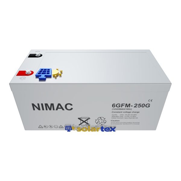 Bateria de gel nimac 250ah