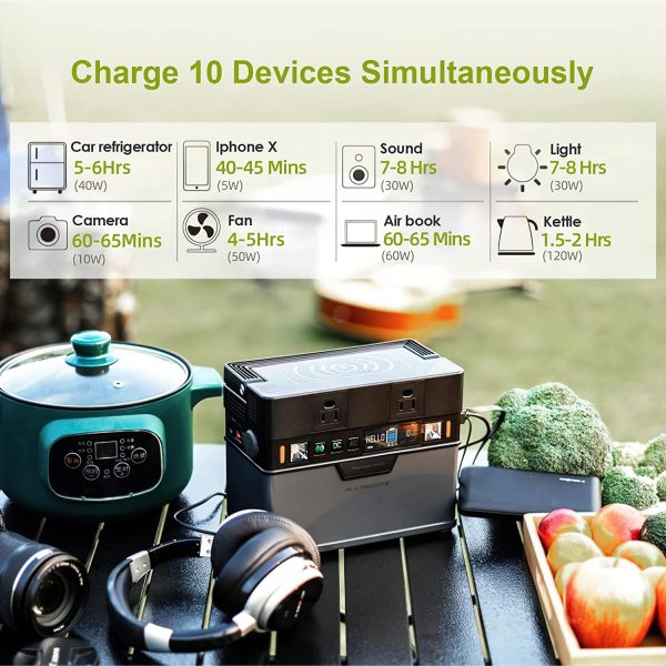 Estación de Energía Portátil 500W ALLPOWERS - Imagen 3