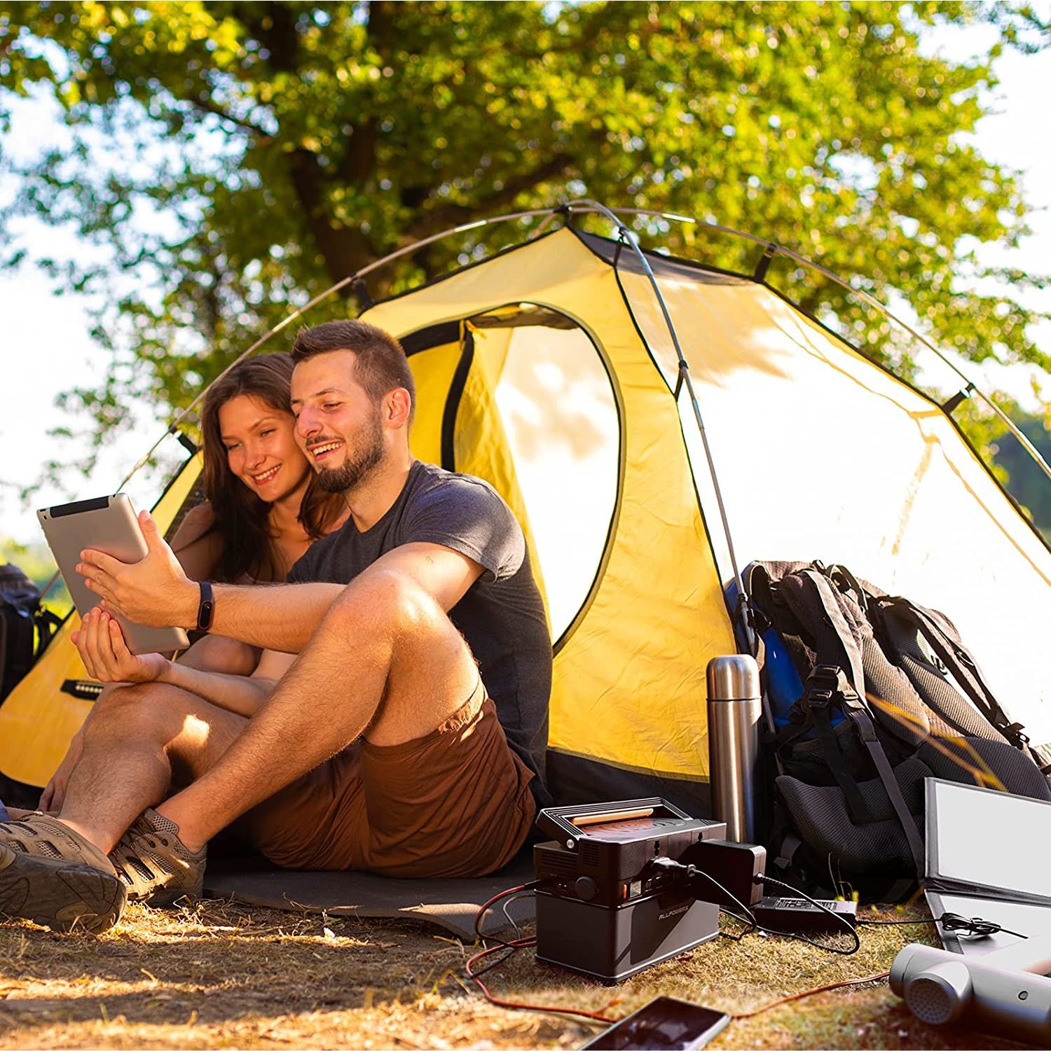 Power bank Solar Cargador Portátil JustPawa! 20.000mAh - Solartex