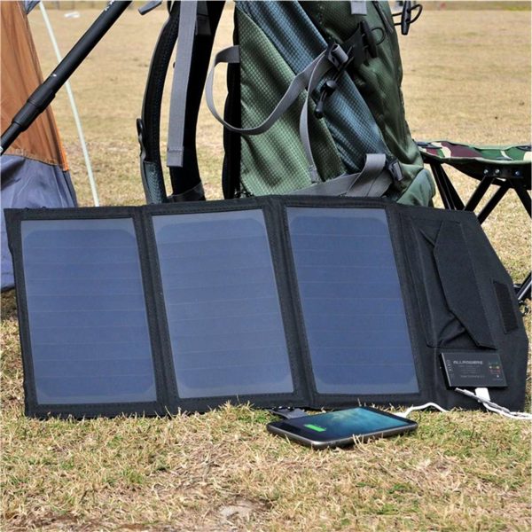 Panel Solar Plegable Portátil 5V-15W ALLPOWERS - Imagen 5