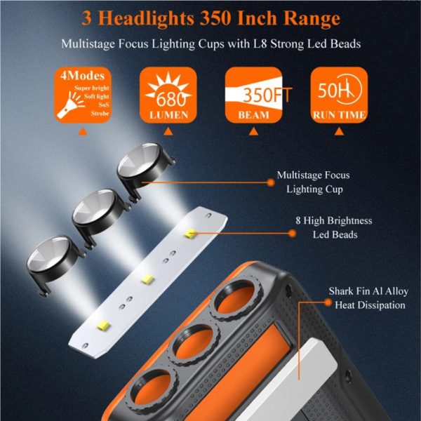 Power bank Solar Cargador Portátil JustPawa! 20.000mAh - Imagen 4