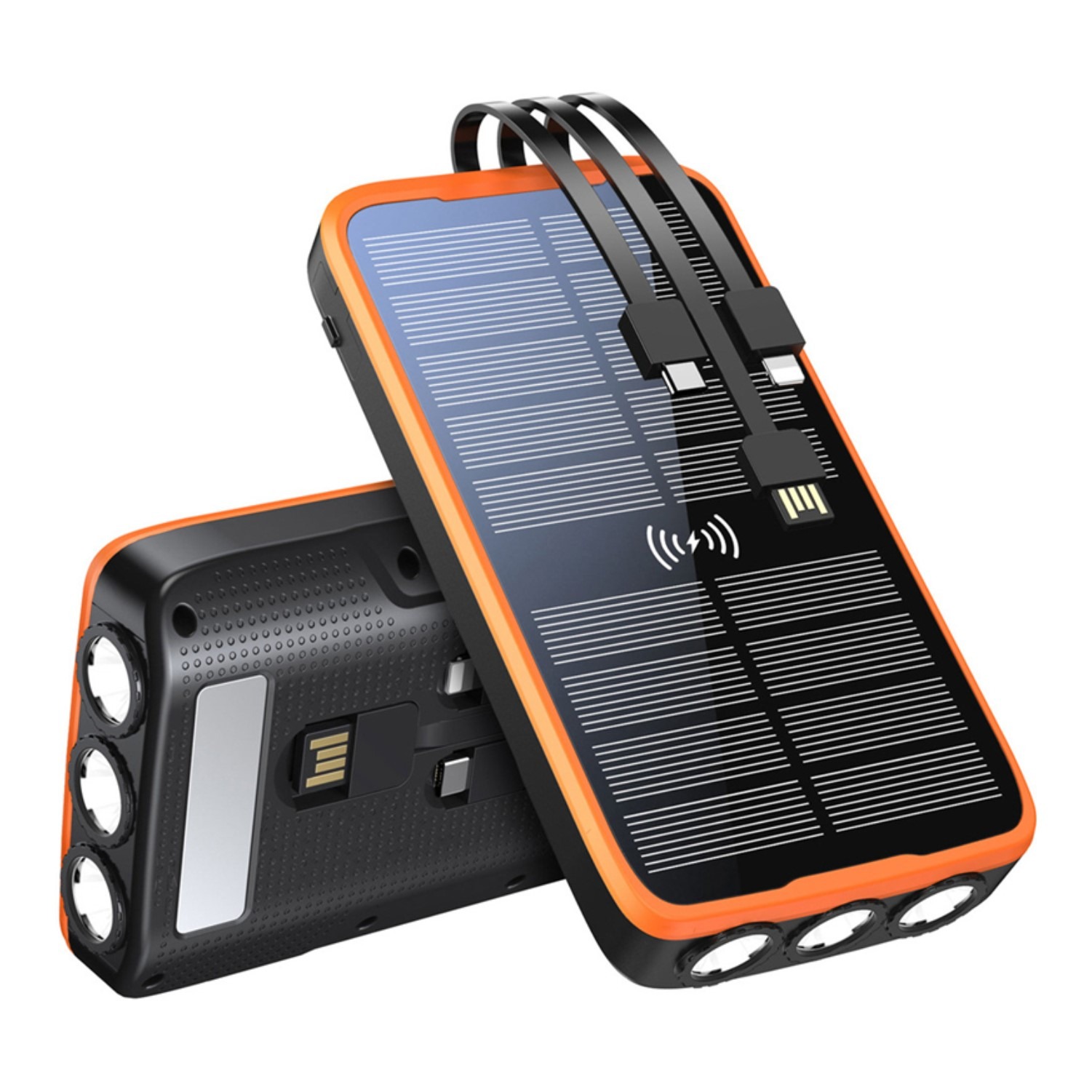 Power bank Solar Cargador Portátil JustPawa! 20.000mAh - Solartex