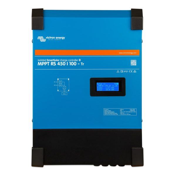 controlador solar smartsolar mppt rs 450v - 100a tr