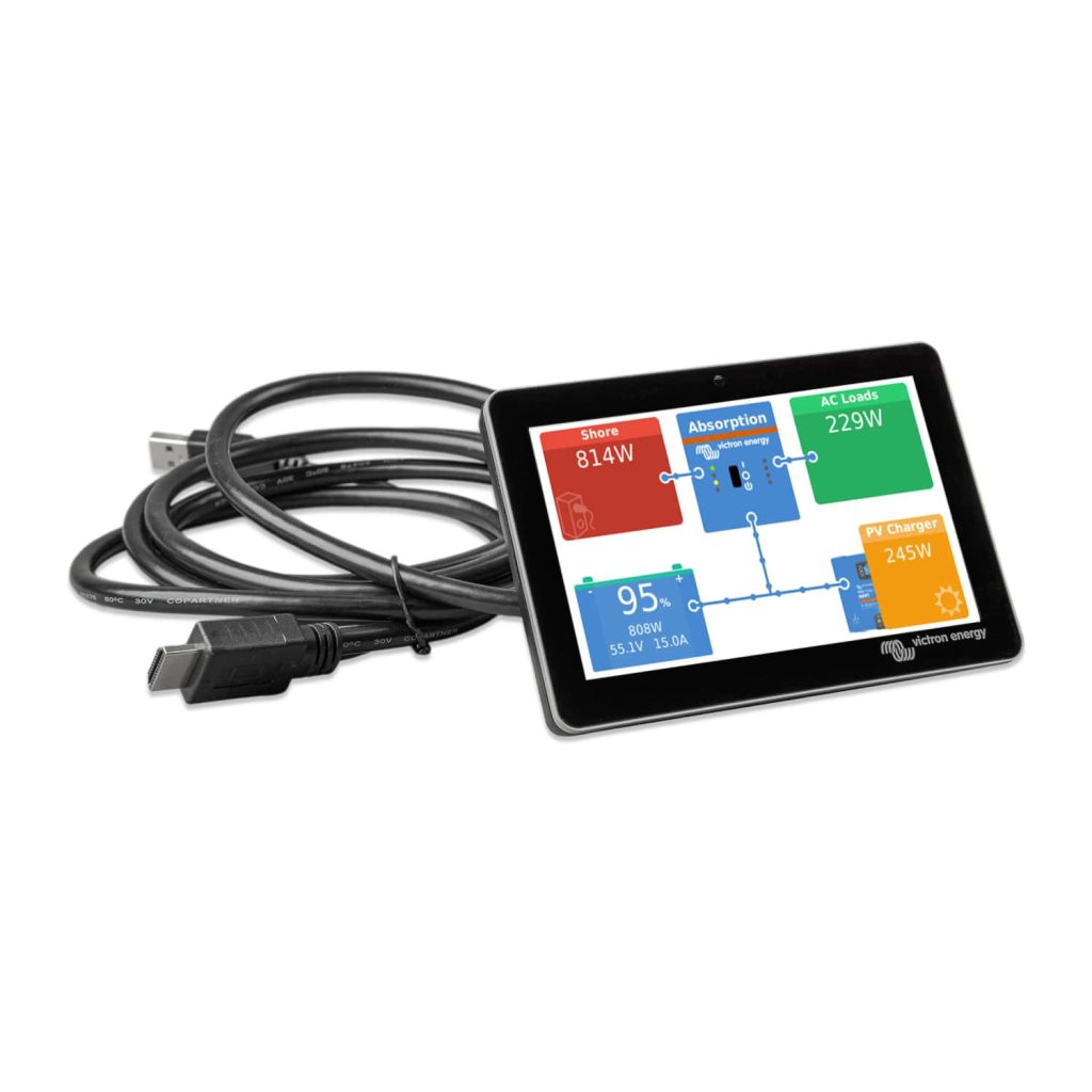 Victron Energy GX Touch 50 – Display Touch 5 Pollici Per Cerbo GX – Impermeabile E Sottile - 4