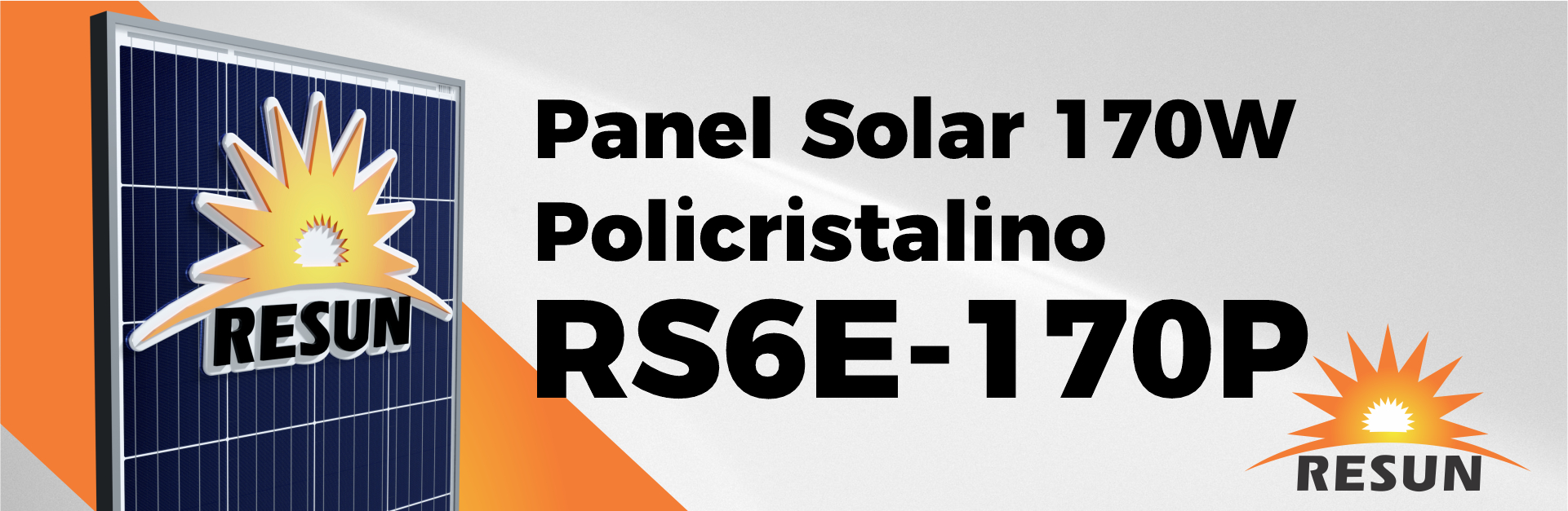 Panel Solar 170 Watts Policristalino Resun