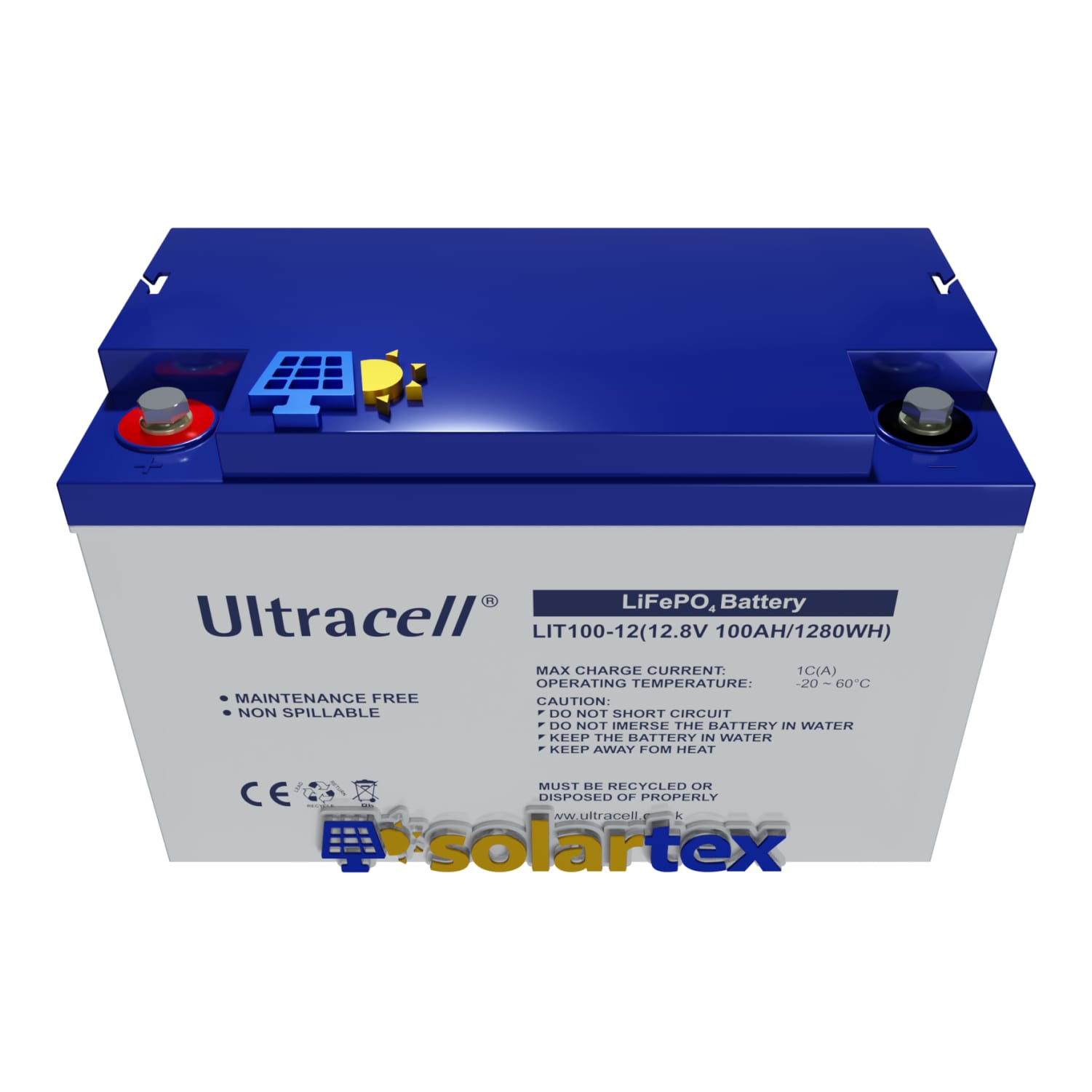 Batería Litio 12V 100Ah Ultracell - Atersa Shop