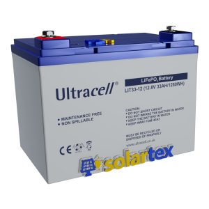 Batería de Litio 33Ah 12V Ultracell