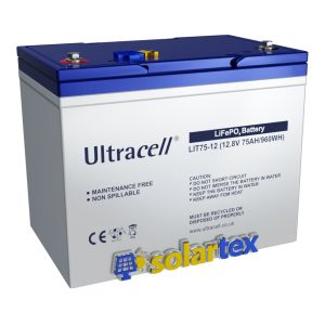 Batería de Litio 75Ah 12V Ultracell