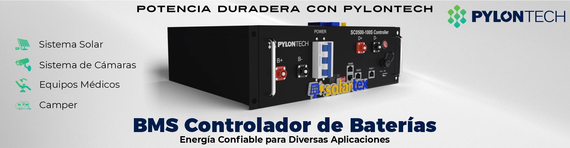 BMS Controlador de Baterías Litio SC0500-100S