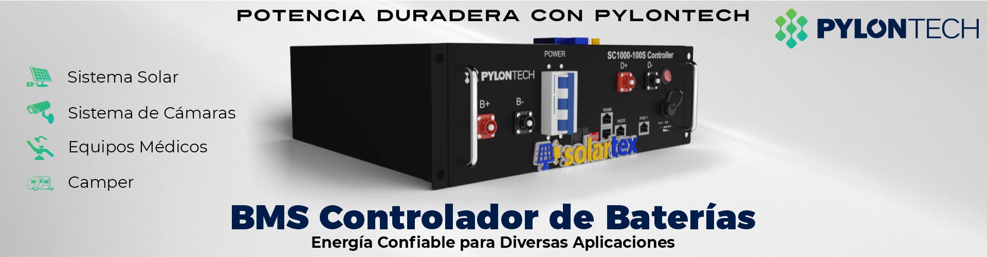 BMS Controlador de Baterías Litio SC1000-100S