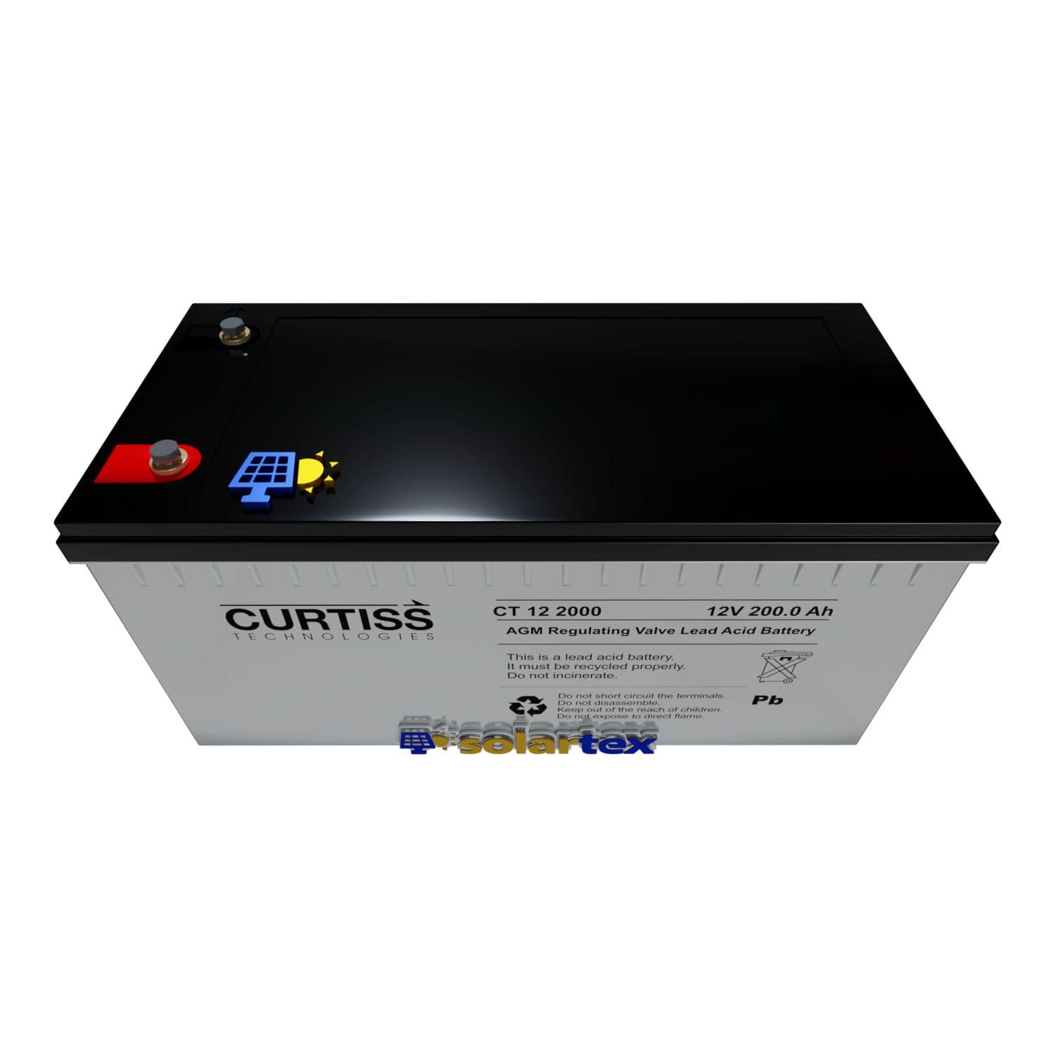 Batería de AGM 200Ah 12V Curtiss