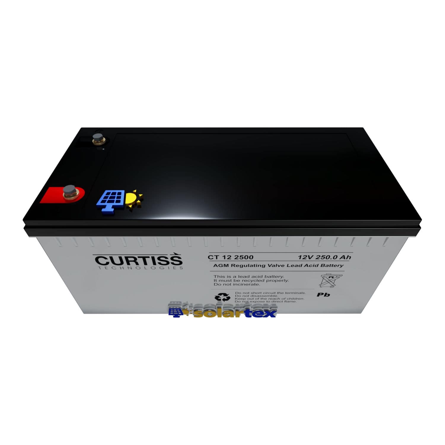 Batería de AGM 250Ah 12V Curtiss