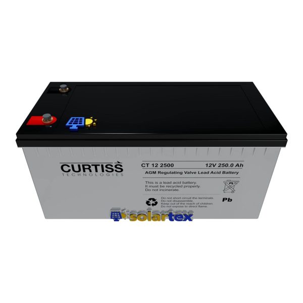 Batería de AGM 250Ah 12V Curtiss