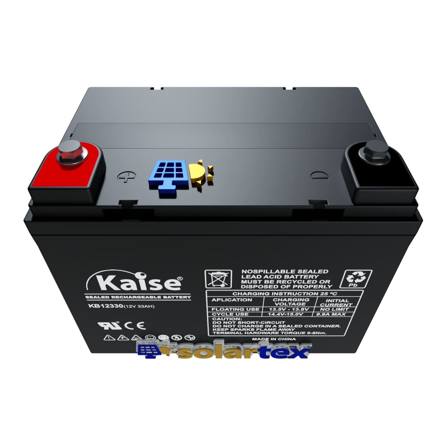 Batería de AGM 33Ah 12V Kaise