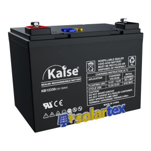 Batería de AGM 33Ah 12V Kaise