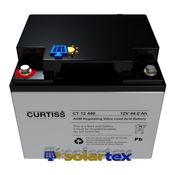 Batería de AGM 44Ah 12V Curtiss