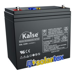 Batería de AGM 55Ah 12V Kaise