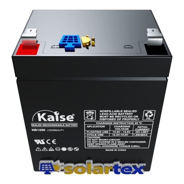 Batería de AGM 5Ah 12V Kaise