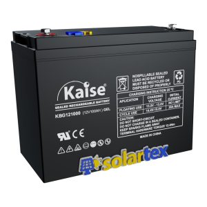 Batería de GEL 100Ah 12V Kaise