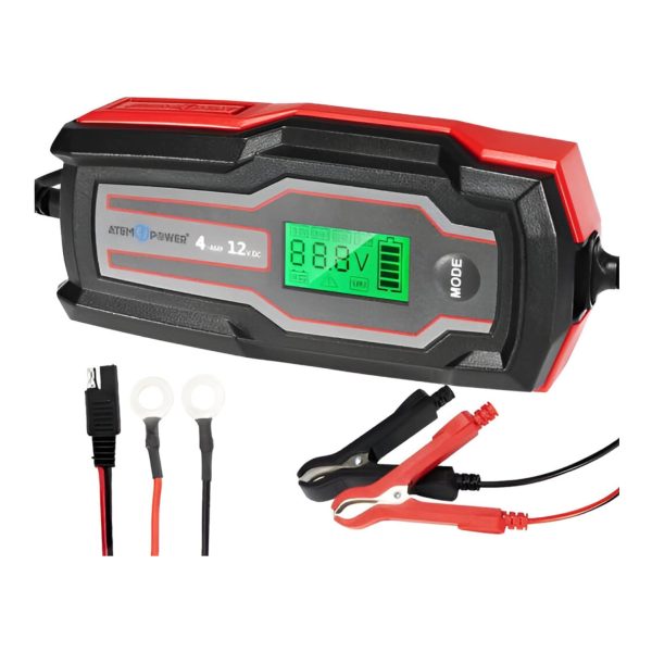 Cargador de batería inteligente 4A 6V-12V