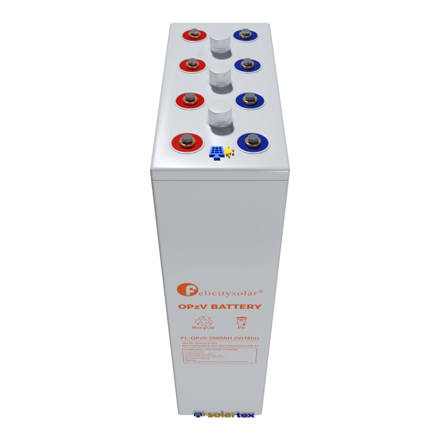 Batería GEL OPzV 2500Ah 2V Felicity Solar