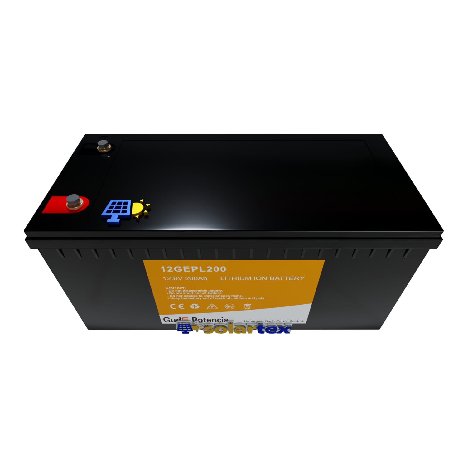 Batería de litio 200Ah 12.8V GUDE POTENCIA