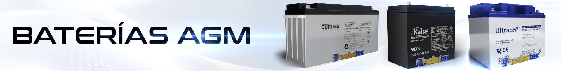 Baterías AGM